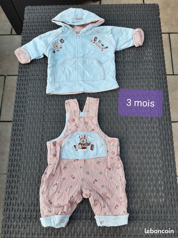 Lot de vêtements taille 3 mois (image 3)