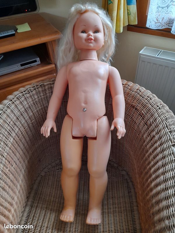 Grande Poupée Jesmar 90 Cm Vintage - Marche, Avec Vêtements D'origine, Espagne