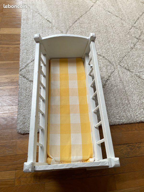 Landeau poupée en bois (image 3)