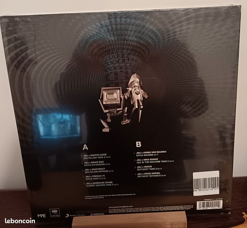 Jean Michel Jarre - Oxymoreworks lp vinyle neuf 2023 (image 2)