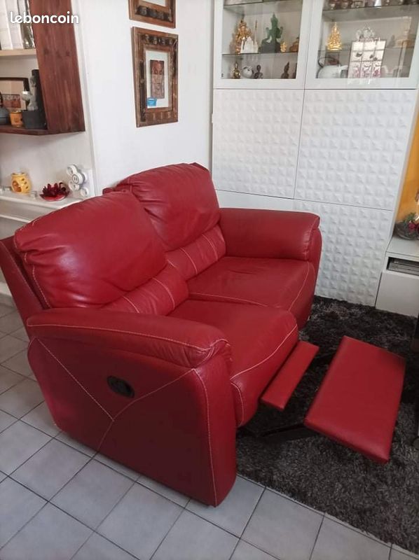 Canapé cuir (image 2)