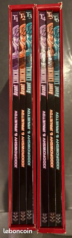 Lot de 2 coffrets intégrale Avant L'incal Tomes 1 à 6 Jodoeowski / Janjetov et 2 ex-libris numérotés (image 2)