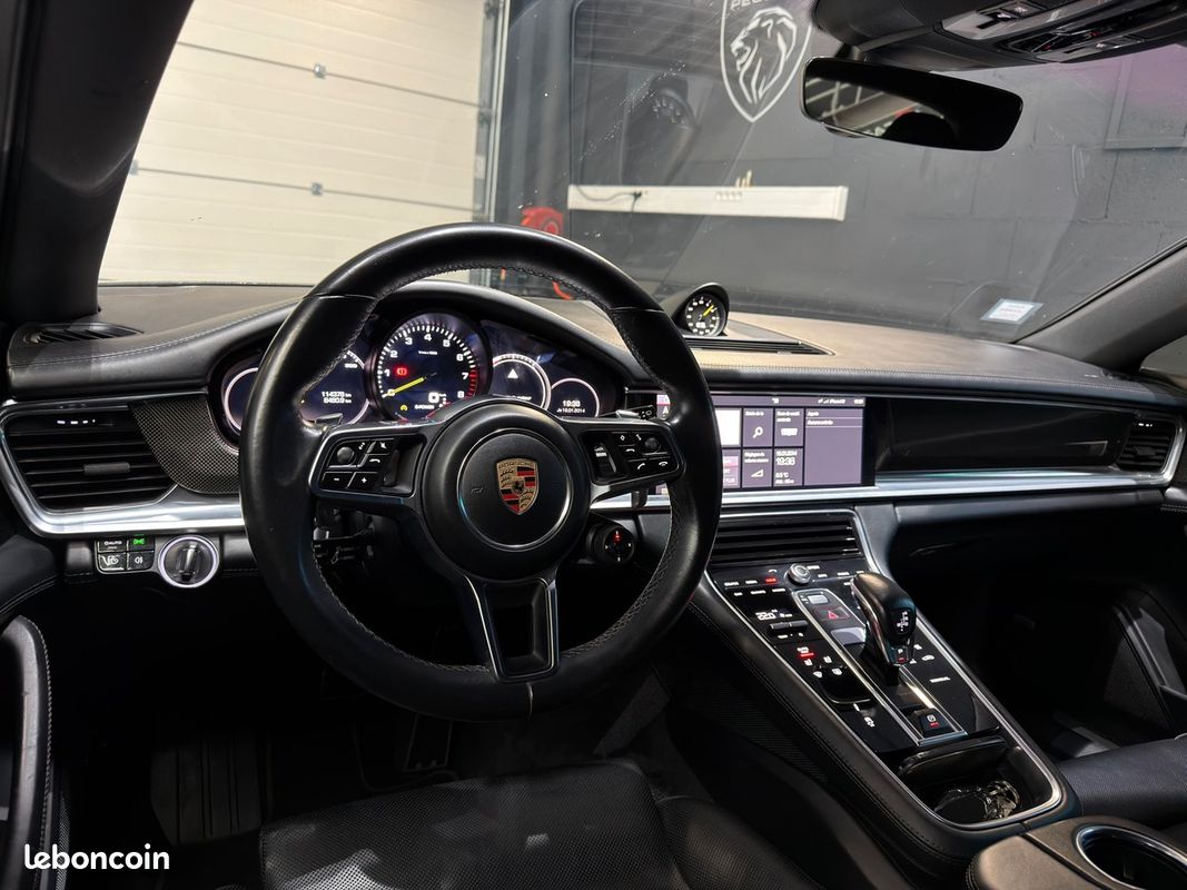 Porsche Panamera 4E-HYBRID RECHARGEABLE 462 CV PACK CHRONO - ECHAP SPORT - CAM 360 - SIEGES VENTILES (image 4)