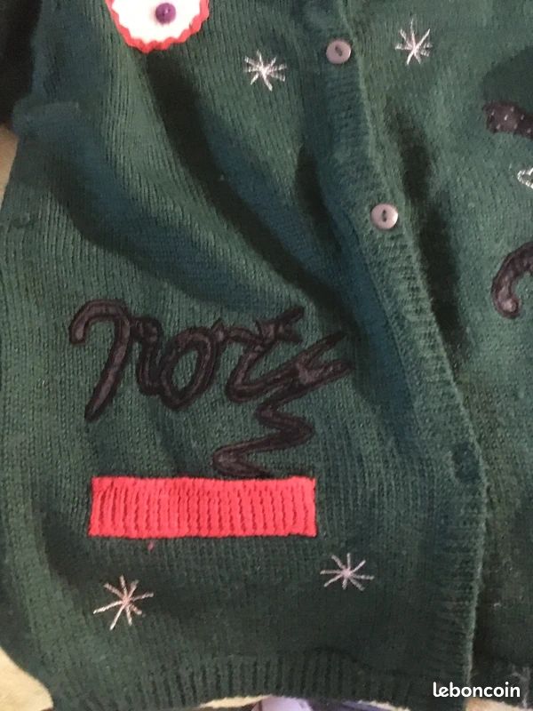 Gilet brodé très doux little ishwar 10/12 ans - vérifiez avec mes mesures - neuf (image 7)