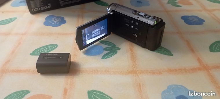 Camera Sony Handycam Vision avec sacoche et cables (Gebraucht) in