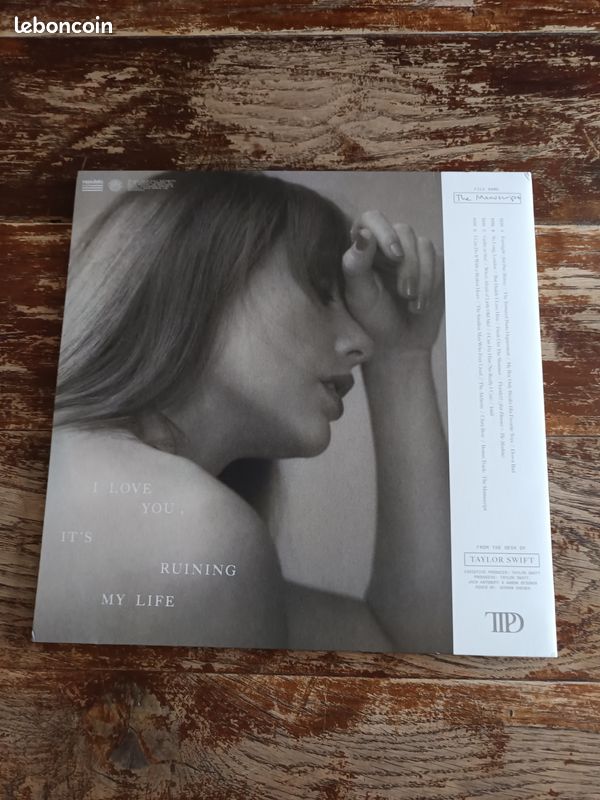 Taylor Swift – The Tortured Poets Department - 2x LP vinyle couleur blanc (image 3)