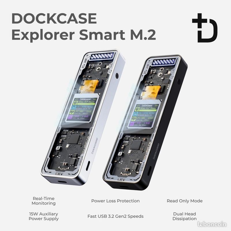Boitier lecteur SSD externe Dockcase (image 5)