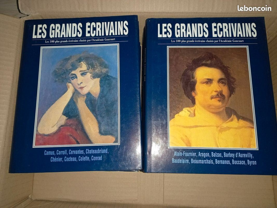 Ensemble 10 livres "Les grans Ecrivains"01992 (image 10)