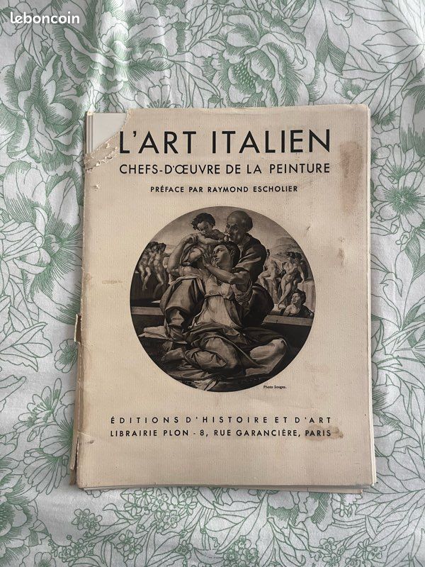 Lot livres ancien art - peinture (image 1)