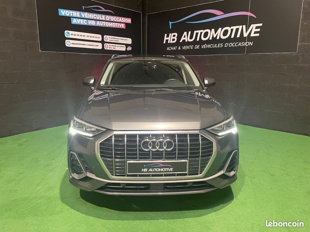 Audi q3 sline s line 45 tfsie 245 ch phares laser/apple carplay/caméra/sièges chauffant garantie 12 mois (image 2)