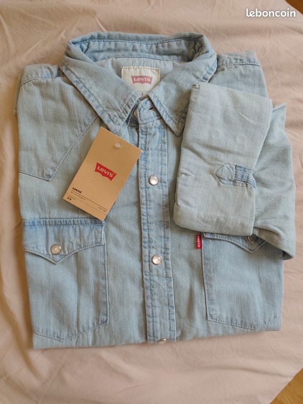 Chemise en jean Levi's homme S (image 2)