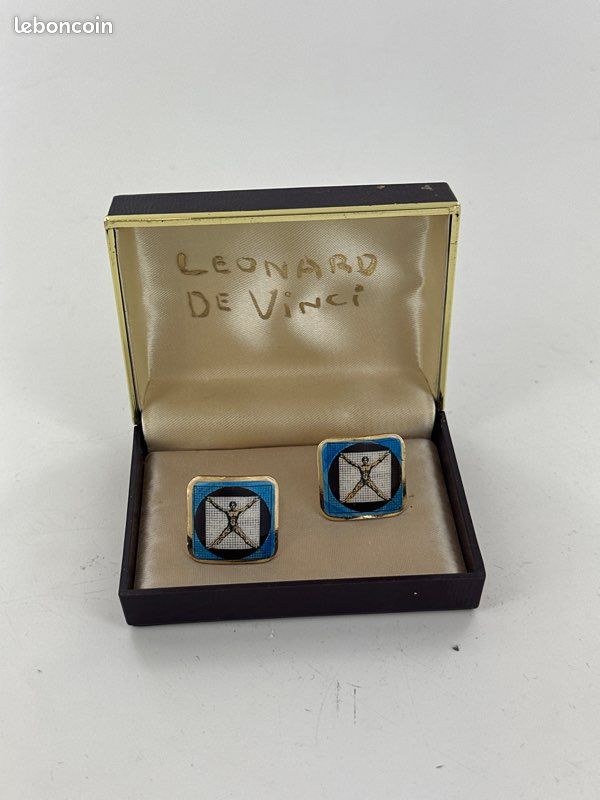 Bouton De Manchette Ancien En Argent – Vintage, Occasion, élégance Classique