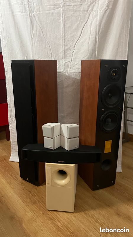 Enceinte Colonne Hi Fi TRIANGLE + Bose Acoustimass 5 + Bose Central (image 5)
