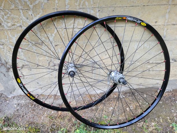 Roue Avant Vélo 26" - Moyeu Onyx By DT Swiss - Jante Mavic X317 Disque - Occasion Bon état