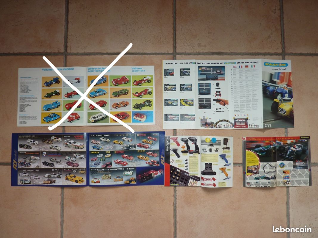 Dépliants circuits routiers scalextric et fly (image 3)