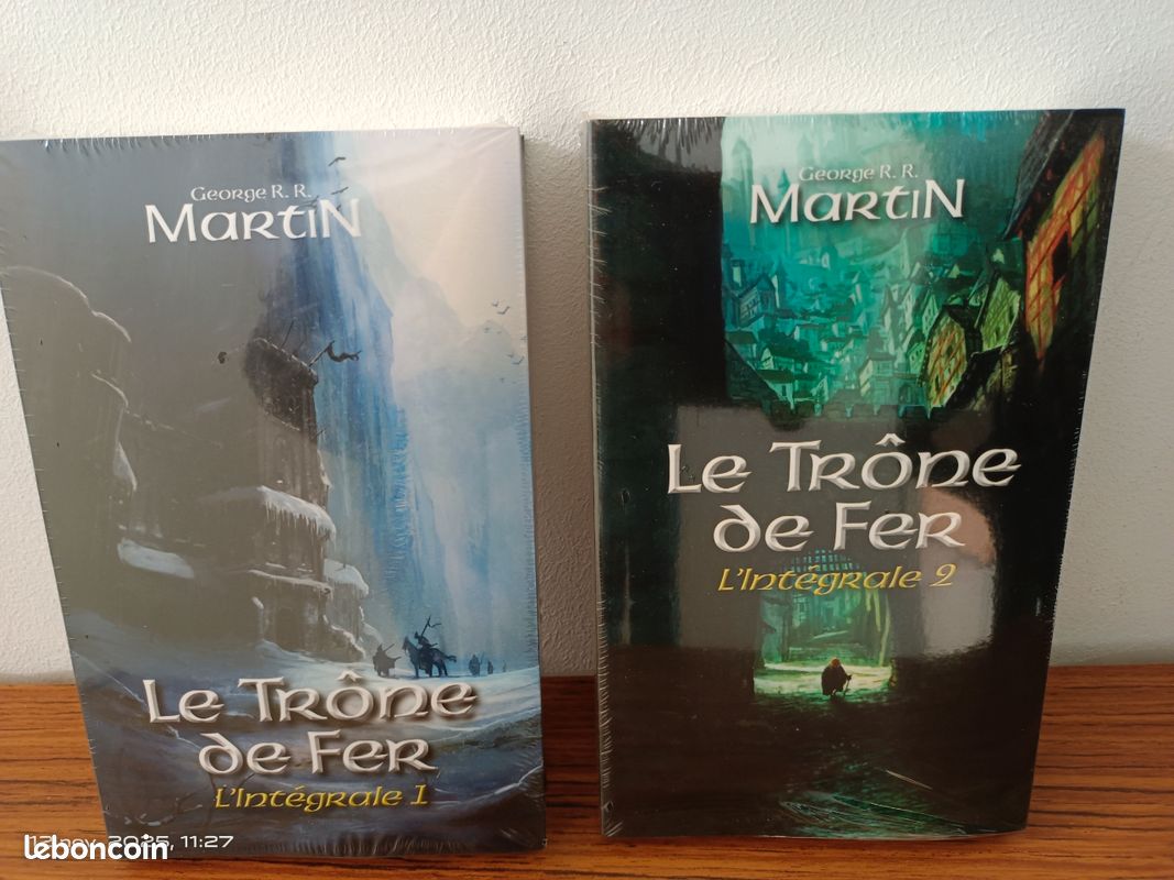 Livre Le trône de fer 1 et 2 (image 1)