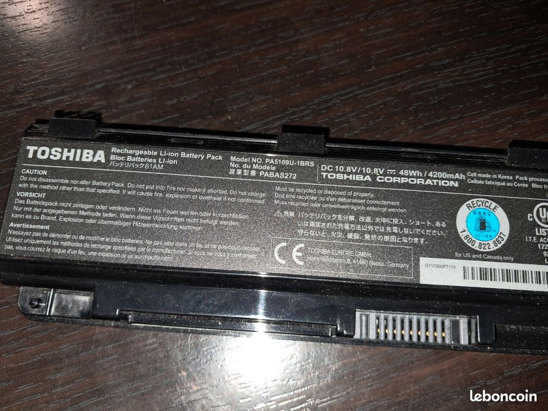 Cache Inférieur Toshiba Satellite C70-A-151 - Plasturgie - Occasion Bon état