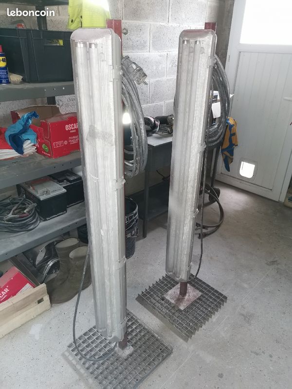 2 éclairages de chantier néon 2x36w (image 1)