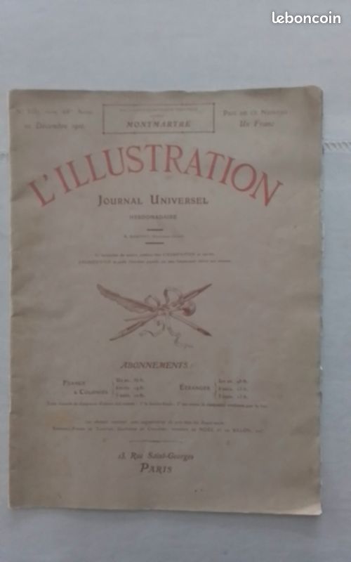 L'Illustration du 18 Décembre 1910 - Livres