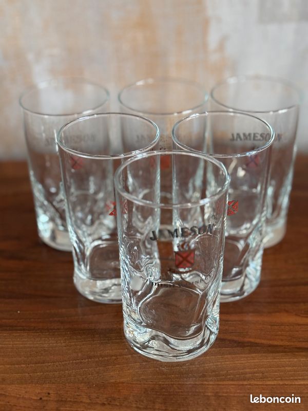 Lot De 6 Verres Transparents – Sans Marque – Neuf Sous Emballage