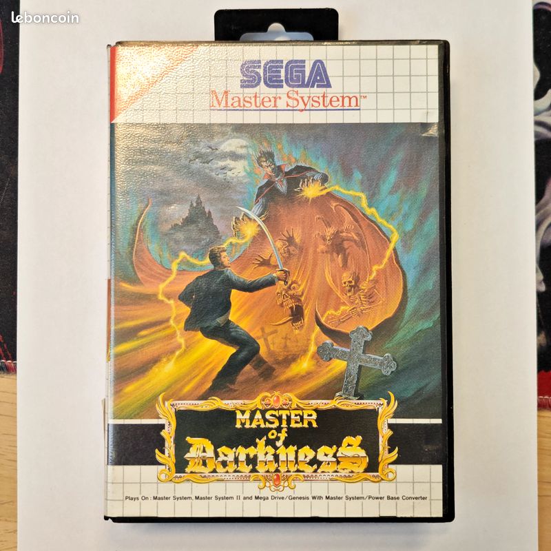 Master of Darkness SEGA Master System Complet Pal EUR