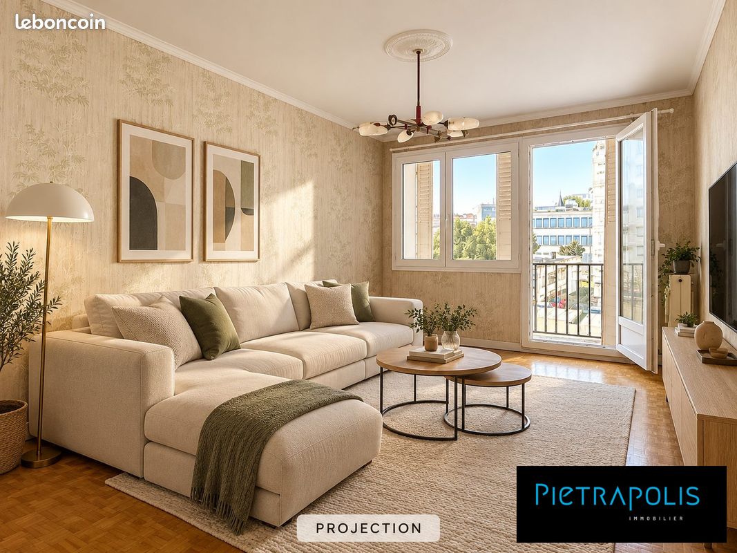 Appartement 3 pièces 53 m² · à Villeurbanne · 53 m² · 175 000 €