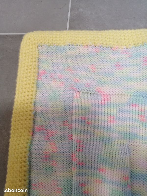 Couverture bébé fait main (image 2)
