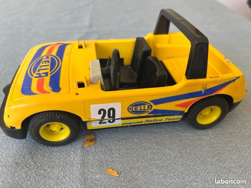 Playmobil 3524 Voiture Rallye Lyra Grèce 1976, Rare, Neuf