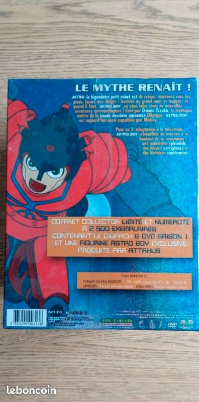 Coffret collector ASTRO BOY - 6 DVD- Saison 1 astroboy (image 2)