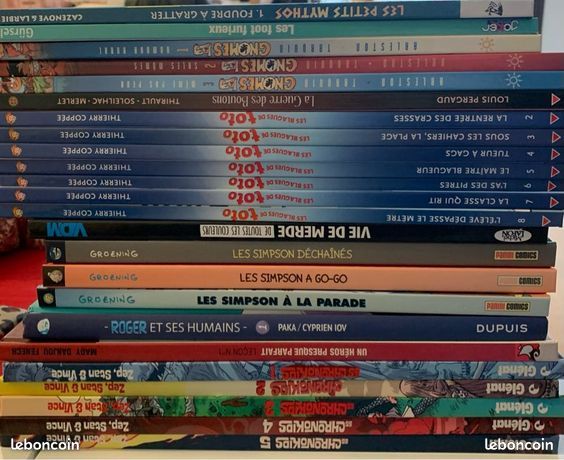 Lot de Bande dessiné et roman (image 1)