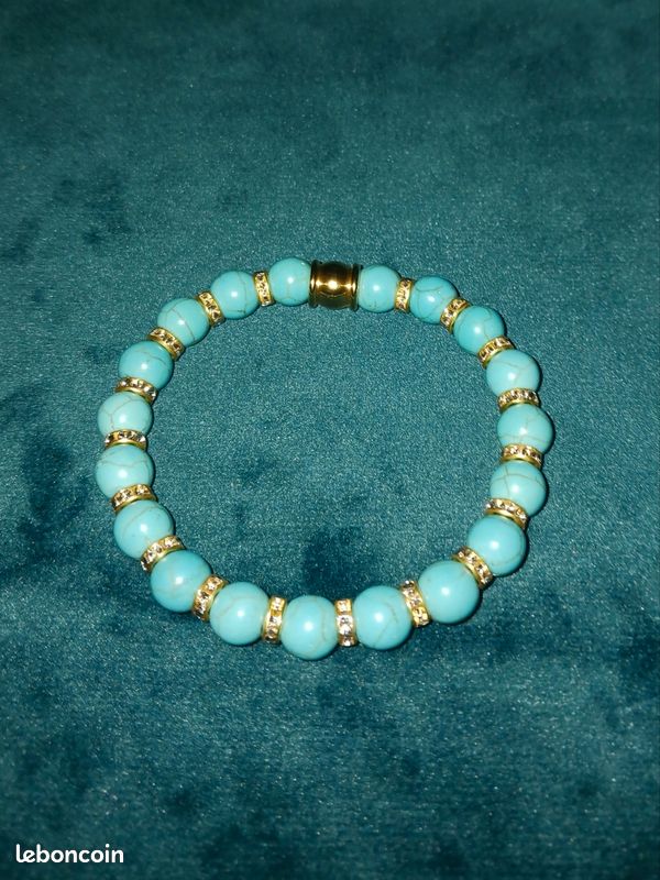 Bracelet Ancien Style Ethnique En Métal Argenté - Occasion, Référence N°195