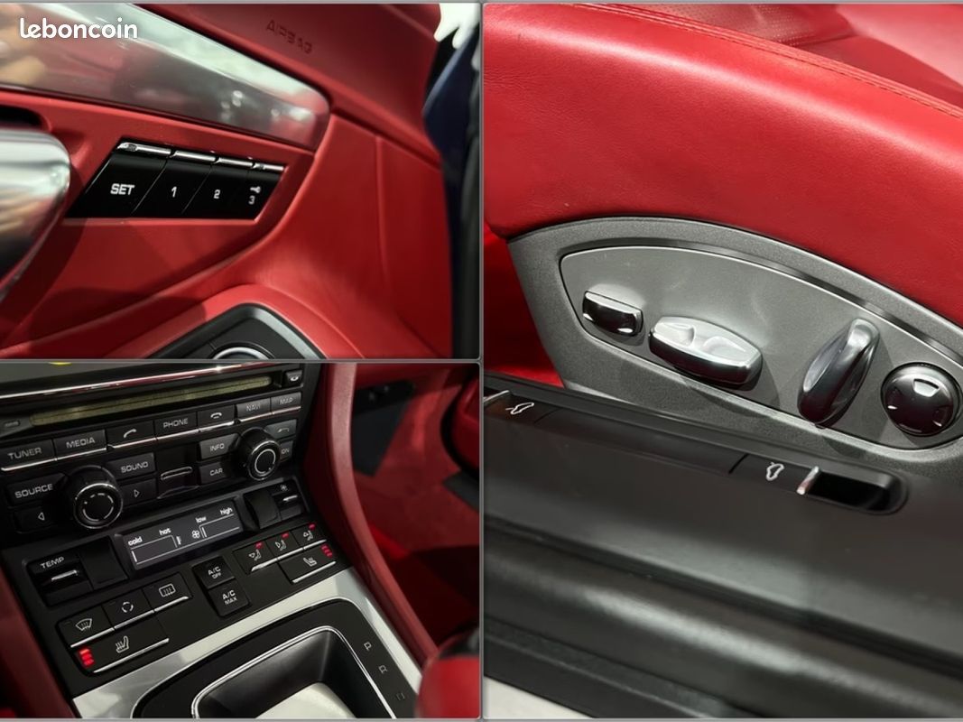 Porsche Boxster S 981 3.4 315 ch PDK + PSE + Bleu Dunkel + Carrera S 20 (image 12)