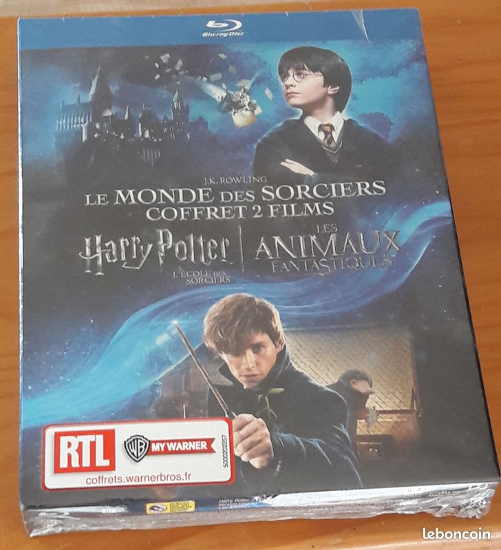 Coffret bluray Harry Potter (image 1)