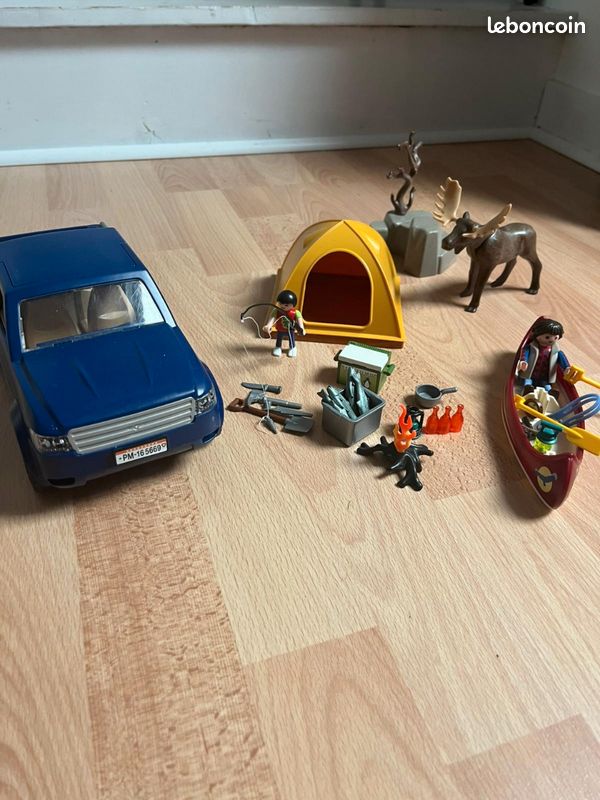 Playmobil Wild life les aventuriers camping adventure Jeux Jouets