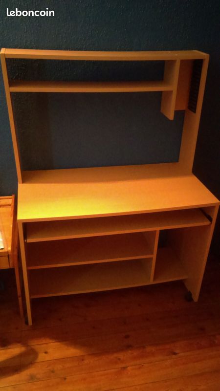 Meuble PC avec tablette (image 1)
