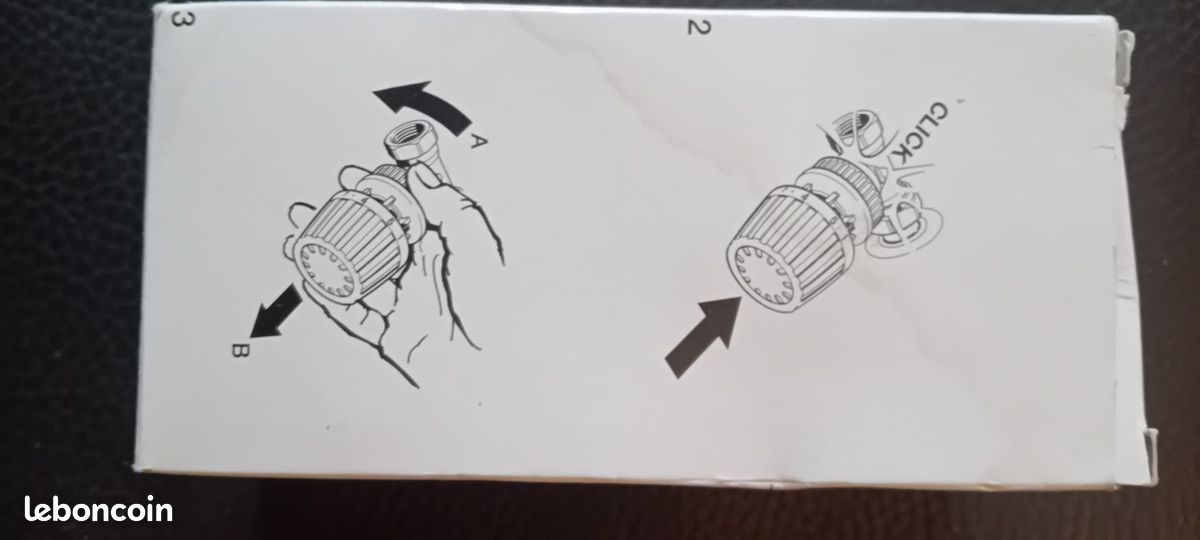 DANFOSS Tête thermostatique gaz RA 2992 réf 013G2992 (image 3)