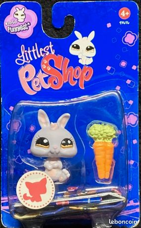 Figurine Littlest Pet Shop Hasbro Lapin Nain - Modèle 1359, Occasion
