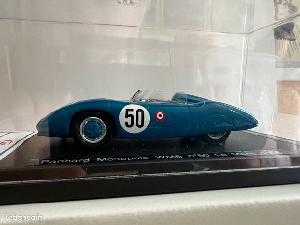 Panhard VM5 #50 – 24h Du Mans 1958 – Miniature GCAM 1/43 – Édition Limitée – Indispensable !