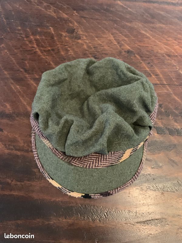 Casquette Gavroche Hiver Vert Kaki (image 7)