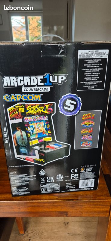 Mini Borne d arcade Street Fighter II (image 6)
