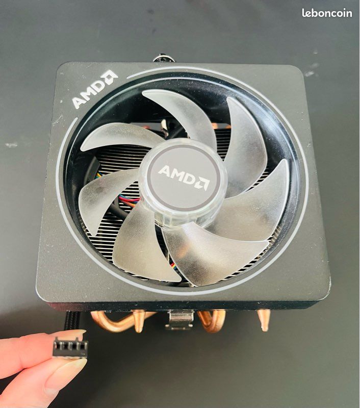Ventilateur Processeur AMD Socket AM4 - Version Cuivre (Neuf)