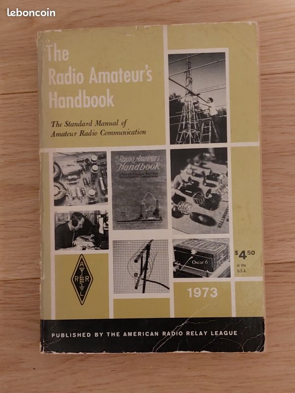 Livre "Radio Amateur's Handbook", 1973 (image 1)