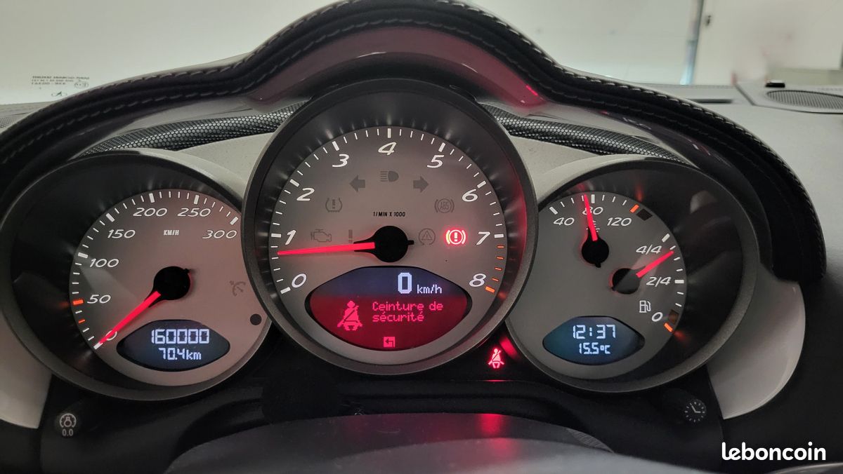 PORSCHE Cayman CAYMAN S 3.4 295CV BV6 PACK CHRONO CUIR COMPLET VOLANT MULTIFONCTION (image 18)