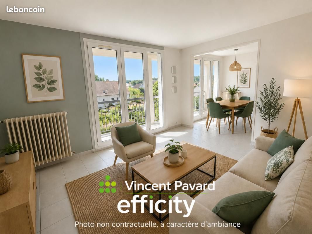 Appartement 4 pièces 72 m² · à Joué-lès-Tours · 72 m² · 136 990 €
