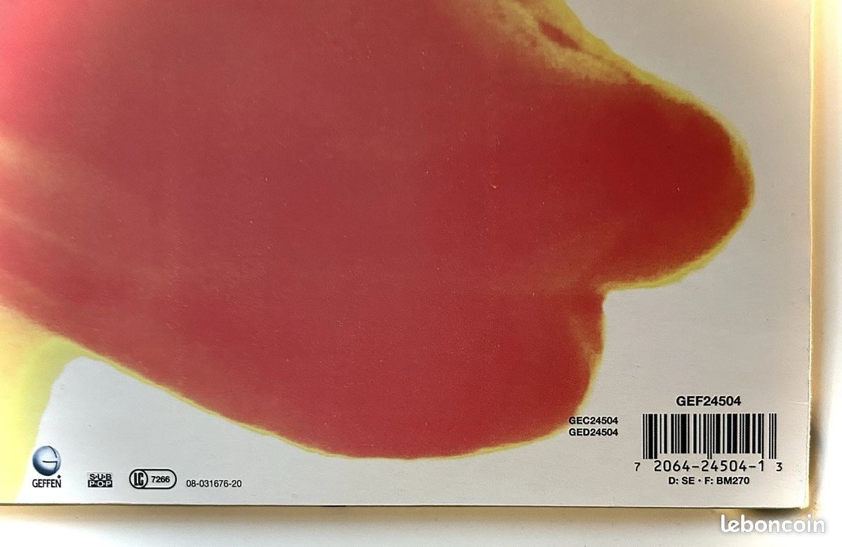 Incesticide by Nirvana Vinyl LP Europe 1992 Matrice LP GEF 24504 A 