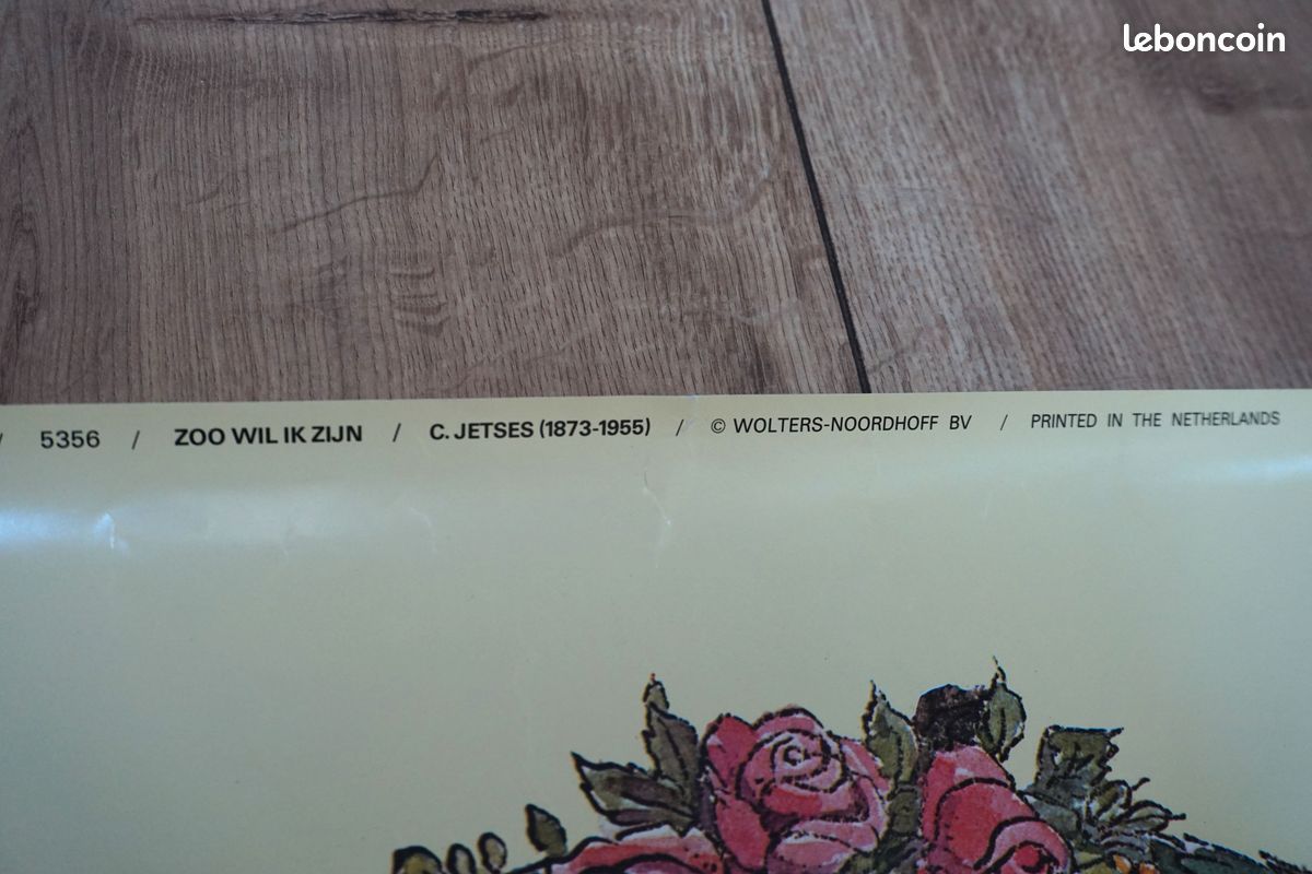 Affiche vintage" premiers pas" (image 2)