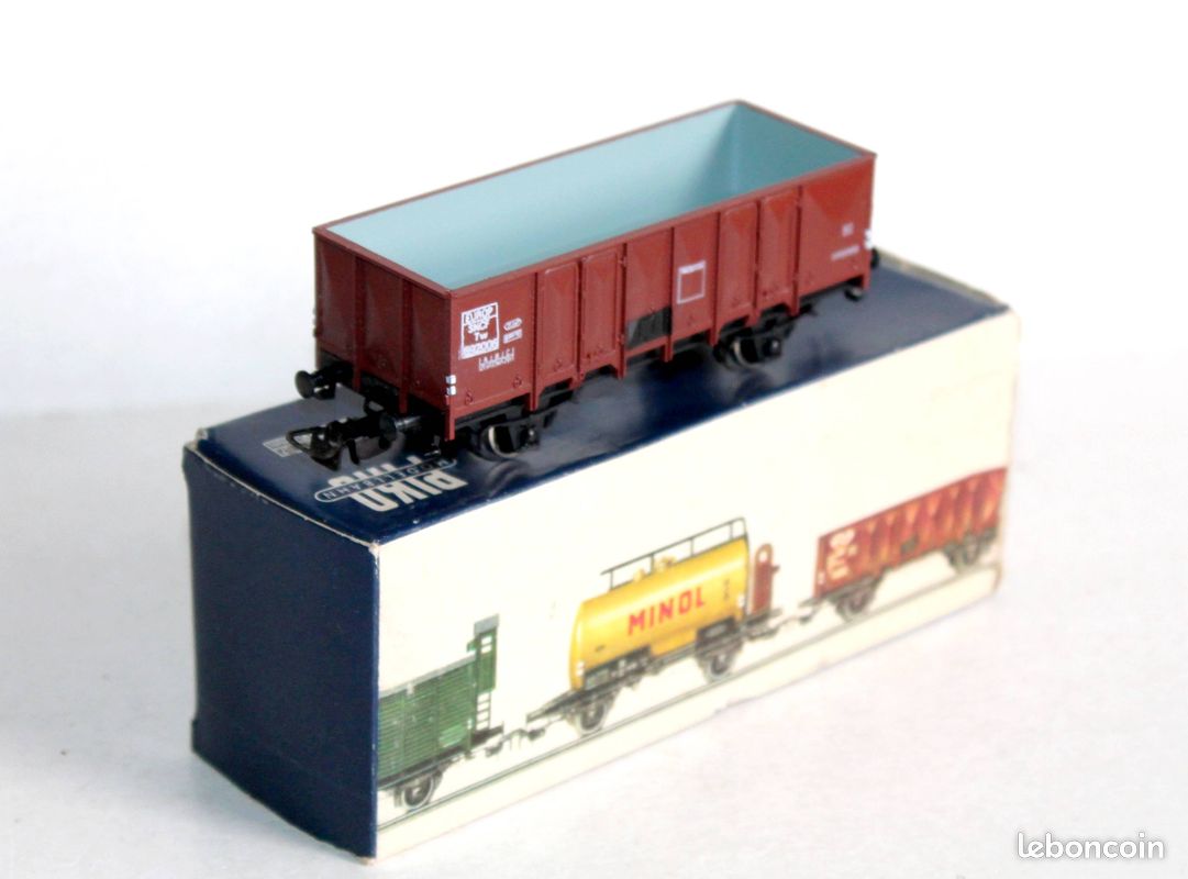 Wagon Tombereau PIKO HO échelle 1:87 – SNCF – Neuf Sous Boîte – Noir
