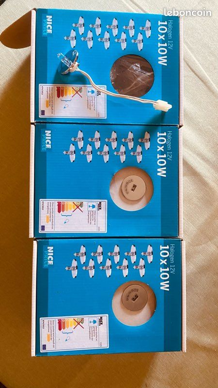Kit 10 spot 40mm plafond chromé (image 4)