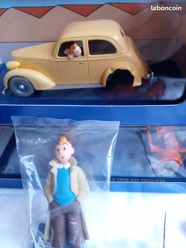 Boîtes Tintin Numéros 23 & 24 – En Voiture! La Dépanneuse Du Crabe Aux Pinces D'or