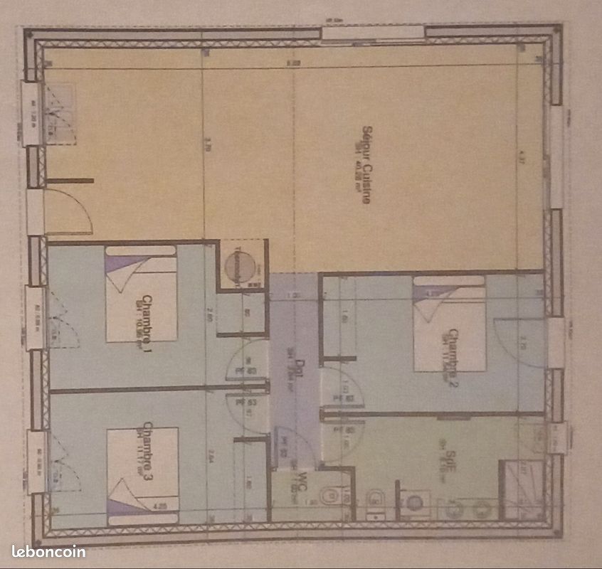 Maison 4 pièces 90 m² · à Rodès · 90 m² · 1 098 €/mois